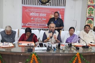 Modi government has given a new direction to industry, trade, and good governance in 12 years: Dharampal Singh. IMAGE CREDIT TO INFORMATION DEPARTMENT