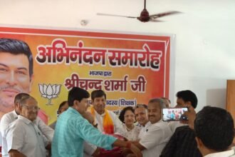 Shri Chand Sharma is committed to solving the problems of teachers and schools. — IMAGE CREDIT TO REPORTER
