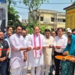"On the completion of 12 years of the Central Government, a public welfare camp and development exhibition were inaugurated." IMAGE CREDIT TO रिपोर्टर