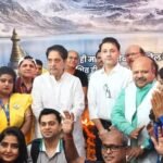Har Har Mahadev Chants Echo Through Indirapuram: First Batch of Kailash Mansarovar Pilgrims Departs — IMAGE CREDIT TO प्राधिकरण