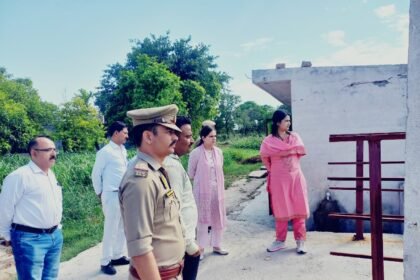 District Magistrate takes stock of Kanwar Yatra preparations, inspects Shyameshwar Mahadev Temple. IMAGE CREDIT TO INFORMATION DEPARTMENT