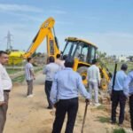 HPDA carried out a demolition drive, razing illegal plotting over 36,000 square meters. IMAGE CREDIT TO AUTHORITY