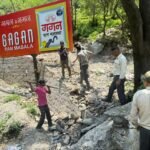 MDDA took action against illegal construction; bulldozers were used in Sahaspur and Mussoorie, demolishing multiple structures and plotted developments. IMAGE CREDIT TO प्राधिकरण