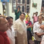City MLA Sanjeev Sharma Lays Foundation Stone for Construction Works in Bheem Nagar IMAGE CREDIT TO नगर निगम