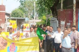 Pulse Polio Campaign: Health Department Organizes Massive Awareness Rally IMAGE CREDIT TO स्वास्थ्य विभाग
