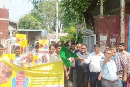 Pulse Polio Campaign: Health Department Organizes Massive Awareness Rally IMAGE CREDIT TO स्वास्थ्य विभाग