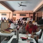 Free Eye Check-up Camp Held at Blue World Public School; More Than 200 People Examined IMAGE CREDIT TO रिपोर्टर