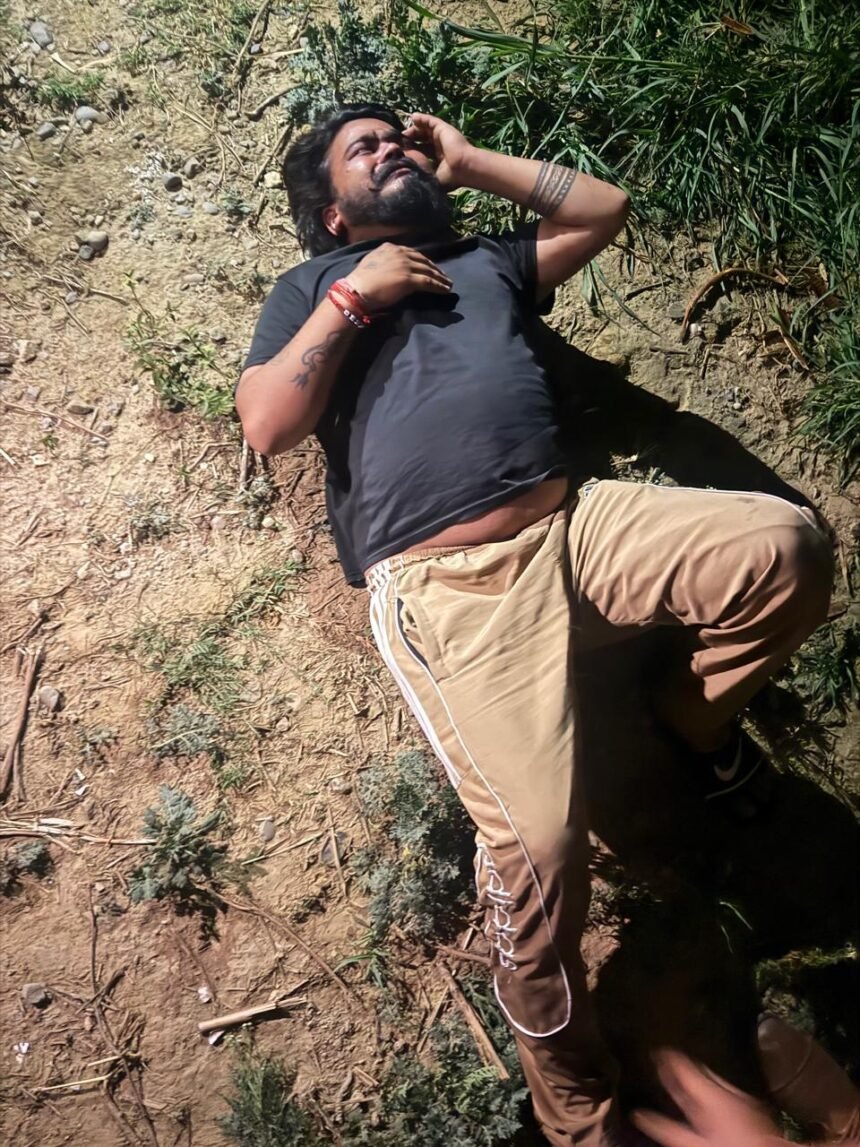 One Robber Arrested by Muradnagar Police in an Encounter; Injured After Being Shot in the Leg — IMAGE CREDIT TO पुलिस
