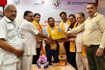 MSME industries will gain a new identity through modern technology and quality: Pawan Singhal. IMAGE CREDIT TO रिपोर्टर