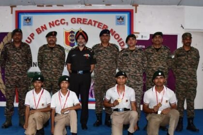 38 UP Battalion NCC became champions for the second consecutive year, winning the map reading and geospatial competition. IMAGE CREDIT TO REPORTER