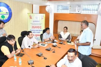 A public hearing (Jan Sunwai) was organized under the “Sambhav” initiative, chaired by the Municipal Commissioner. IMAGE CREDIT TO नगर निगम