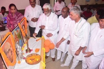 Launch of Viksit Bharat Sankalp Conference and Development Exhibition; Jal Shakti Minister Highlights Achievements of the Central Government — IMAGE CREDIT TO रिपोर्टर