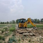 MDDA’s Major Action: Illegal Colony Spread Over 50 Bighas in Sahaspur Demolished! IMAGE CREDIT TO AUTHORITY