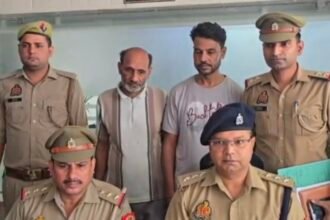 Interstate Vehicle Theft Gang Busted, 2 Accused Arrested IMAGE CREDIT TO पुलिस