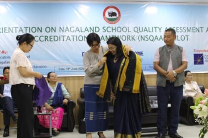 Pilkhuwa’s daughter Prastuti Sharma has brought pride to the state in Nagaland — IMAGE CREDIT TO रिपोर्टर