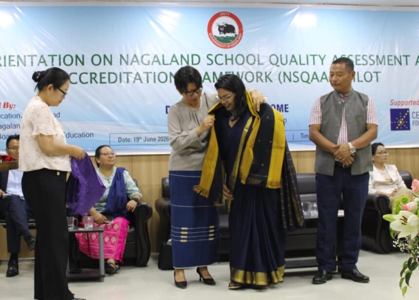 Pilkhuwa’s daughter Prastuti Sharma has brought pride to the state in Nagaland — IMAGE CREDIT TO रिपोर्टर