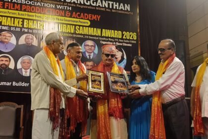 Descendants of 1857 uprising hero, martyr Thakur Durga Singh, honored in Delhi — IMAGE CREDIT TO रिपोर्टर
