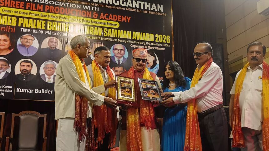 Descendants of 1857 uprising hero, martyr Thakur Durga Singh, honored in Delhi — IMAGE CREDIT TO रिपोर्टर