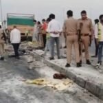 Trolley Ran Over Passengers; Two Killed, Including an Innocent Child, Seven Seriously Injured; Three Referred to Meerut — IMAGE CREDIT TO POLICE