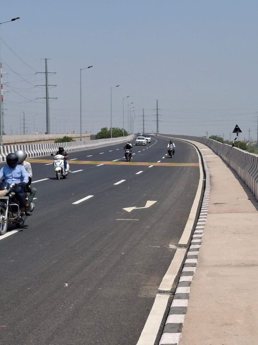 Opening of Tilpata ROB Makes Travel Easier on 130-Meter Road; Connectivity Between Greater Noida and Greater Noida West Strengthened — IMAGE CREDIT TO प्राधिकरण