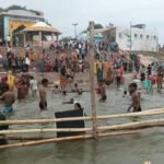 Massive rush of faith at Jyeshtha Ganga Dussehra fair; lakhs of devotees took a holy dip in the Ganga — IMAGE CREDIT TO REPORTER