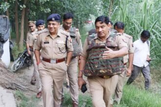 ₹50,000 Rewarded History-Sheeter Killed in Police Encounter, Sub-Inspector Injured | IMAGE CREDIT TO पुलिस