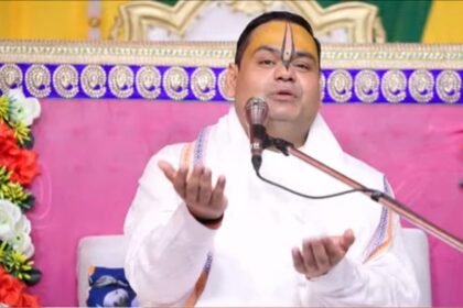 “Devotees were deeply moved after listening to the story of Nirjala Ekadashi” IMAGE CREDIT TO रिपोर्टर