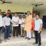 National Educational Federation Delegation Meets MP, Raises Demand to End TET Compulsory Requirement IMAGE CREDIT TO रिपोर्टर