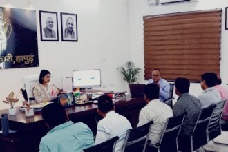 District Magistrate Kavita Meena Directs Completion of Animal Husbandry Department Construction Works Within the Scheduled Timeframe with Quality Standards — IMAGE CREDIT TO सूचना विभाग