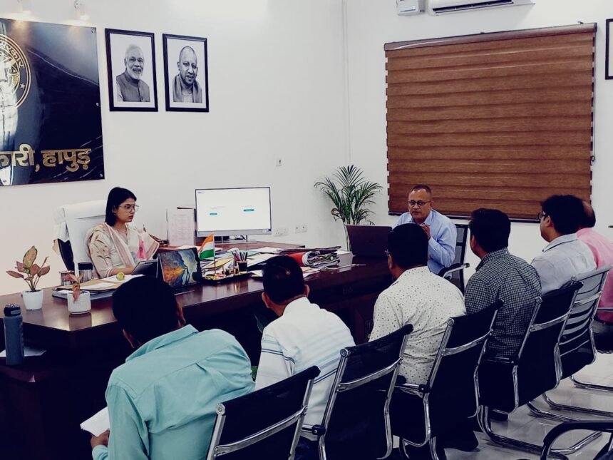 District Magistrate Kavita Meena Directs Completion of Animal Husbandry Department Construction Works Within the Scheduled Timeframe with Quality Standards — IMAGE CREDIT TO सूचना विभाग