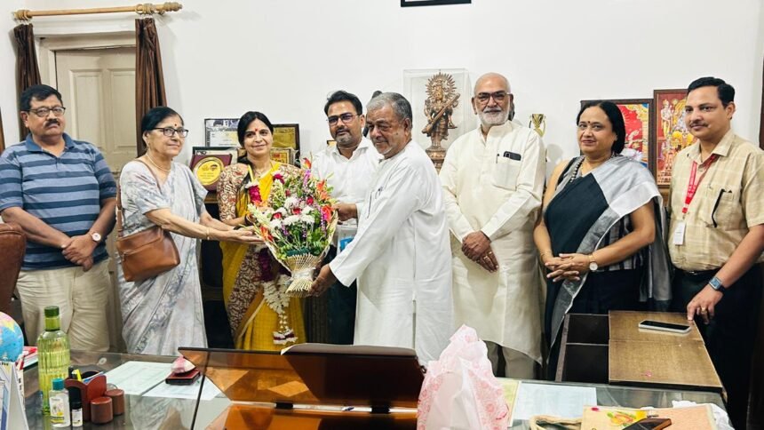 69-Year History Enters a New Chapter: Multanimall Modi College Appoints Its First Woman Principal — IMAGE CREDIT TO कॉलेज
