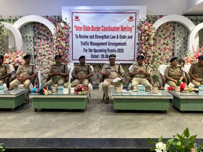 Inter-State Border Coordination Meeting Between Uttar Pradesh and Delhi Police: Joint Strategy Formulated for Law and Order Management — IMAGE CREDIT TO POLICE