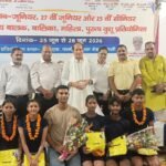 "The grand inauguration of the Uttar Pradesh State Wushu Tournament took place with the participation of 850 players." IMAGE CREDIT TO रिपोर्टर
