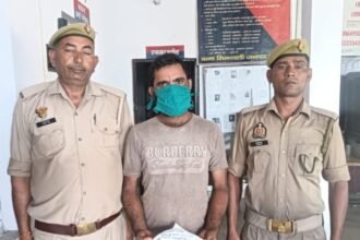 Accused with a ₹25,000 reward on his head arrested; he was absconding in a case involving the rape of a minor. IMAGE CREDIT TO POLICE