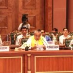 In the 16th Finance Commission workshop, OP Rajbhar raised the voice of Panchayats, demanding practical reforms in the grant system IMAGE CREDIT TO सूचना विभाग