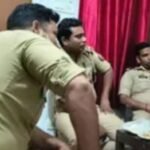 Photo of Liquor Party in Uniform Goes Viral; Two Sub-Inspectors and One Constable from Garhmukteshwar Sent to Police Lines | IMAGE CREDIT TO रिपोर्टर