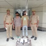 Operation Prahar: Indirapuram Police Arrest Two Smugglers with Illegal Cannabis | IMAGE CREDIT TO पुलिस