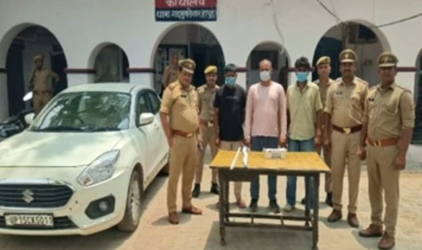 Bismillah Hotel Murder Case Solved, Three Accused Arrested; Iron Rod, Wooden Stick, and Car Used in the Murder Recovered IMAGE CREDIT TO POLICE
