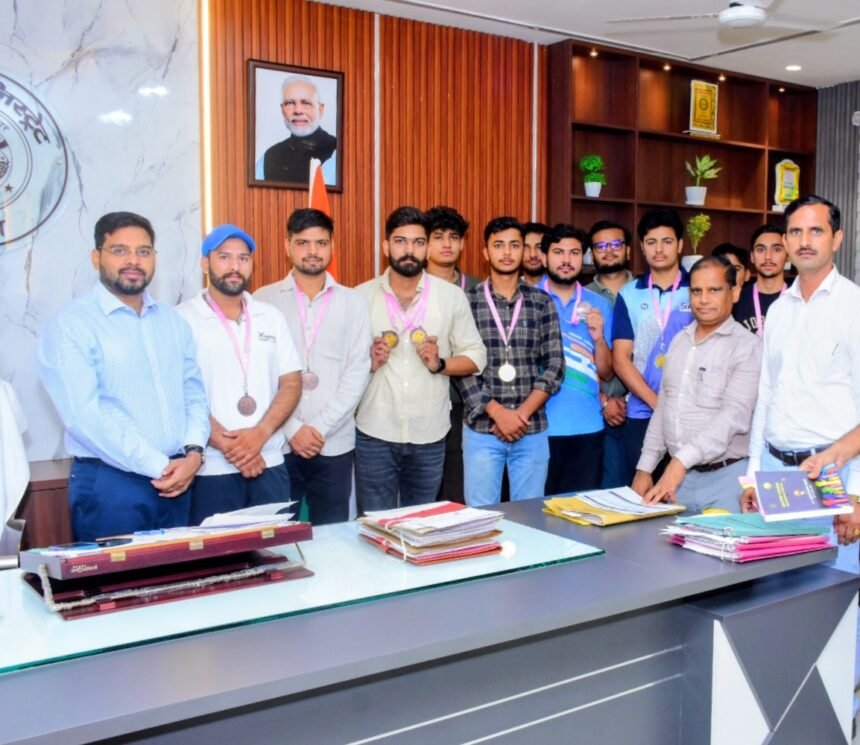 Piyush delivered an outstanding performance at the Junior World Championship, while shooters from Shamli won medals at the UP State Shooting Championship. IMAGE CREDIT TO सूचना विभाग