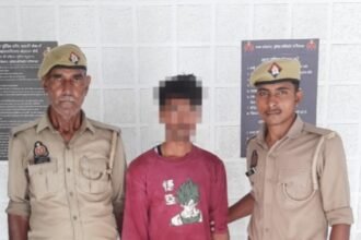 Kavinagar Police Arrest ₹25,000 Rewarded Gangster IMAGE CREDIT TO पुलिस