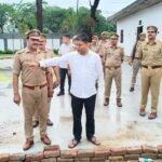 DCP Dhawal Jaiswal Inspects Vijay Nagar Police Station, Reviews Arrangements IMAGE CREDIT TO POLICE