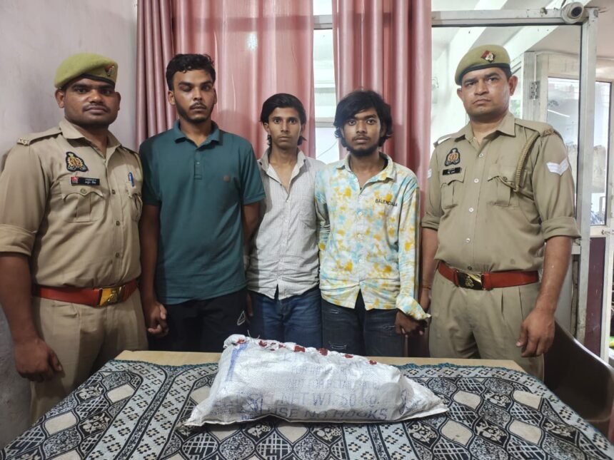 Theft from Four Farmers’ Tubewells Solved; Three Accused Arrested, Stolen Copper Wire Recovered IMAGE CREDIT TO POLICE