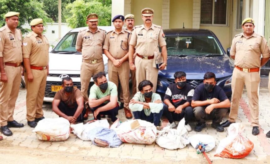 Gang Involved in Theft of Electric Transformers Busted; Five Miscreants Arrested IMAGE CREDIT TO POLICE