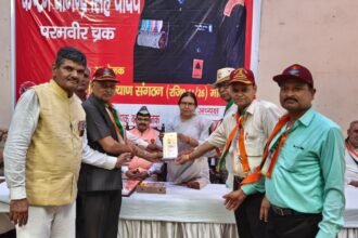 Kargil Vijay Diwas: Tribute Paid to Martyrs, Foundation Stone Laid for Sainik Bhawan IMAGE CREDIT TO: रिपोर्टर