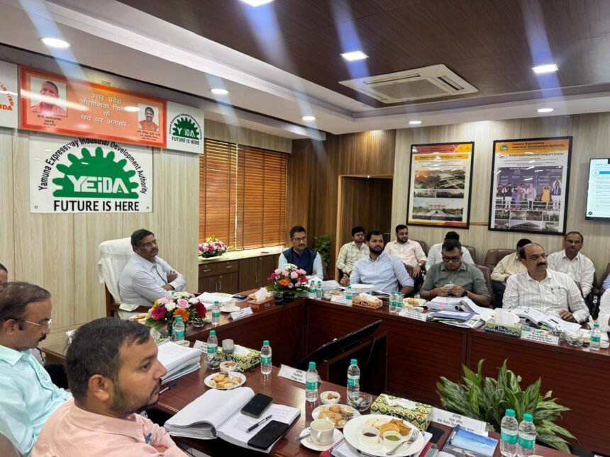 Development Projects Gain Momentum in YEIDA’s 91st Board Meeting, Several Key Proposals Related to Industrial Investment, Farmers’ Welfare, and Infrastructure Approved IMAGE CREDIT TO: प्राधिकरण
