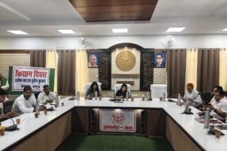 Issues Related to Sugarcane Payments, Electricity, and Irrigation Raised at Kisan Diwas, Directions Issued for Resolution Within a Week IMAGE CREDIT TO: सूचना विभाग