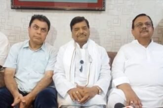 Shivpal Yadav Reaches Ghaziabad, Alerts Party Workers Ahead of Upcoming Elections IMAGE CREDIT TO: रिपोर्टर