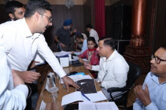 Dehradun Master Plan-2041: Public Participation to Shape the City's Future; Residents of Sector-04 Submitted Their Suggestions on the Fourth Day IMAGE CREDIT TO: प्राधिकरण