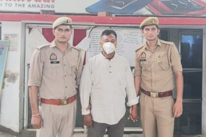 Police Arrests One Absconding Accused Involved in the Illegal Sale and Purchase of Newborn Babies IMAGE CREDIT TO: पुलिस