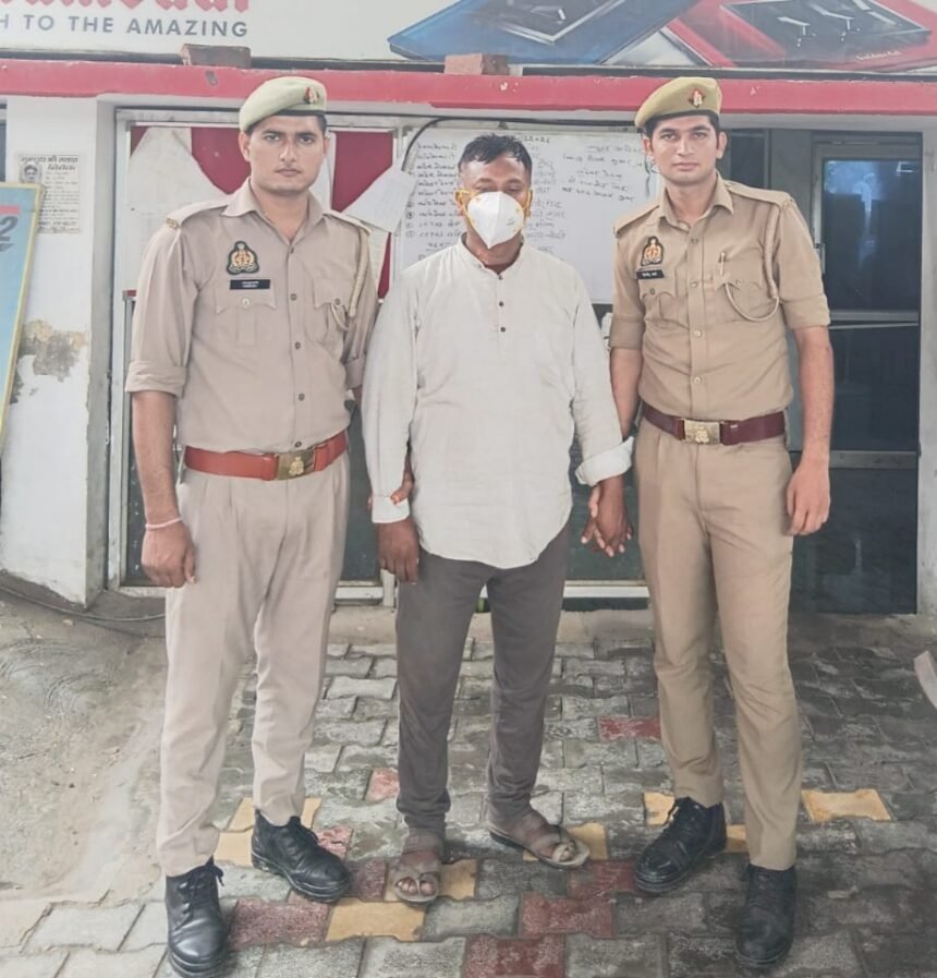 Police Arrests One Absconding Accused Involved in the Illegal Sale and Purchase of Newborn Babies IMAGE CREDIT TO: पुलिस